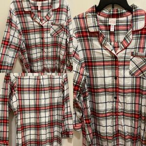 Target plaid pj dress